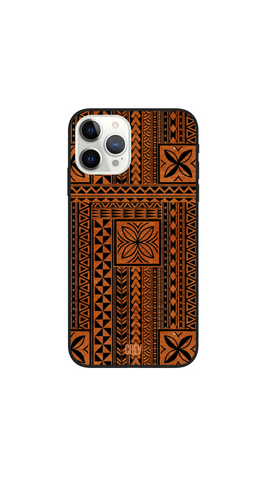 Samoan Dark Bark - Mobile Phone Case