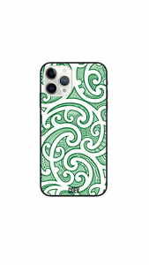 Māori Koru Green - Mobile Phone Case